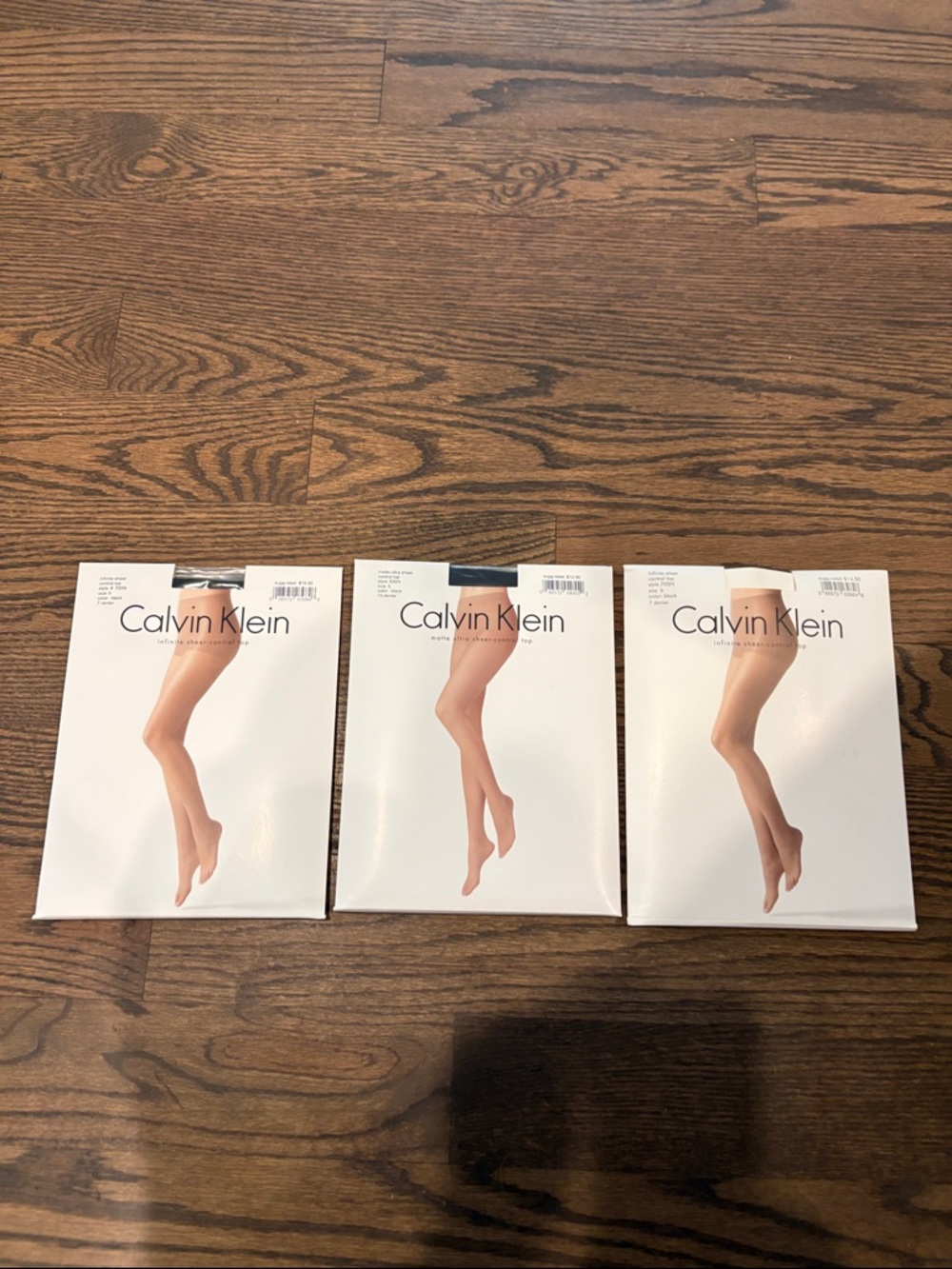Calvin Klein Nude Sheer Hosiery - Light Beige